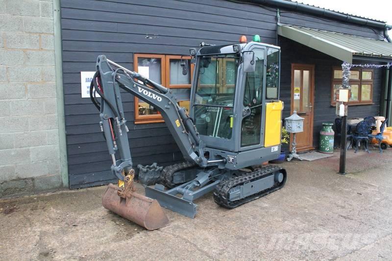 Volvo EC 18 D Mini bagri <7t