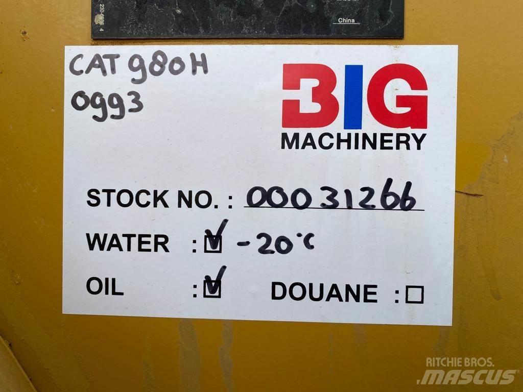 CAT 980H Kolesni nakladalci