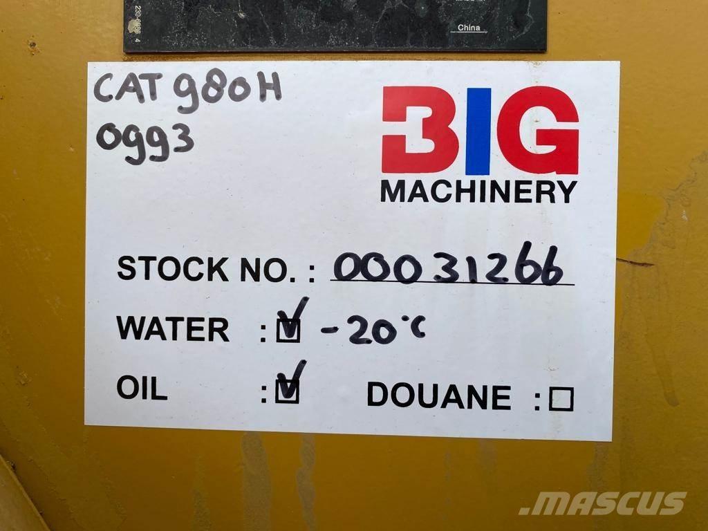 CAT 980H Kolesni nakladalci