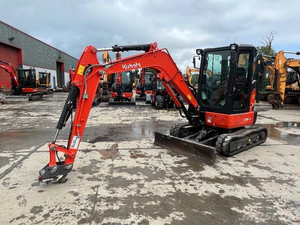 Kubota U 36-4 Mini bagri <7t