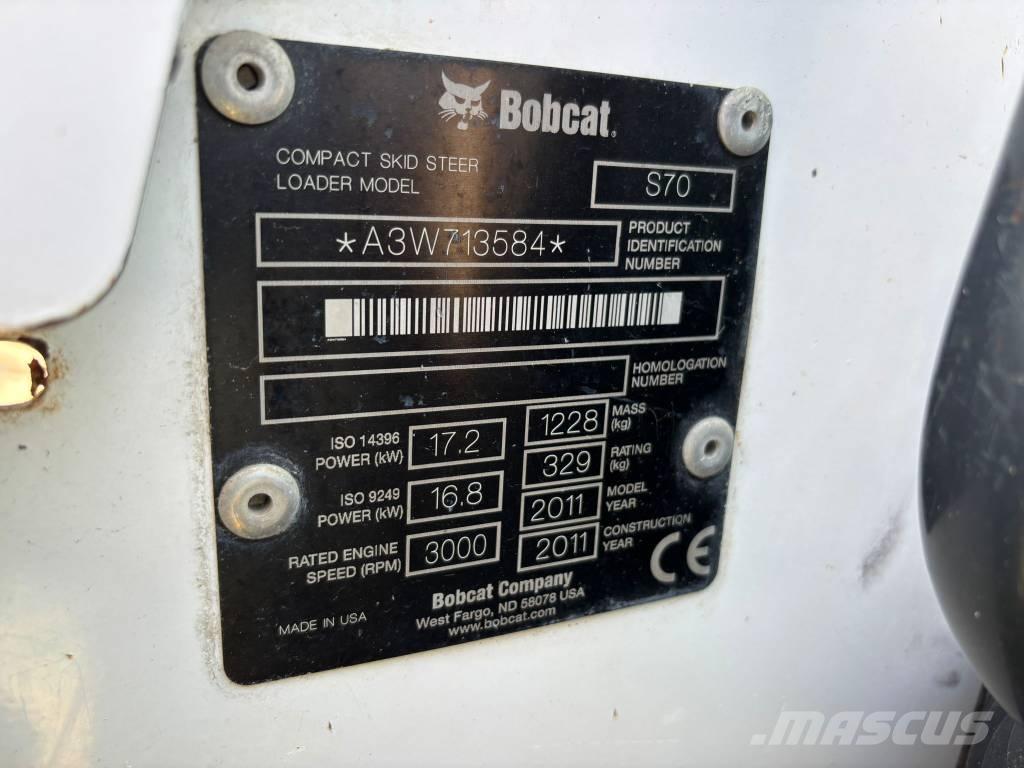 Bobcat S 70 Skid steer mini nakladalci