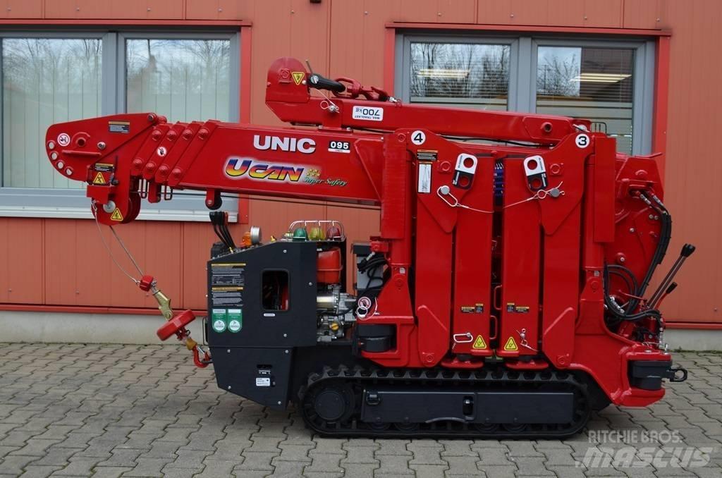 Unic URW-095 Dvigala na gosenicah