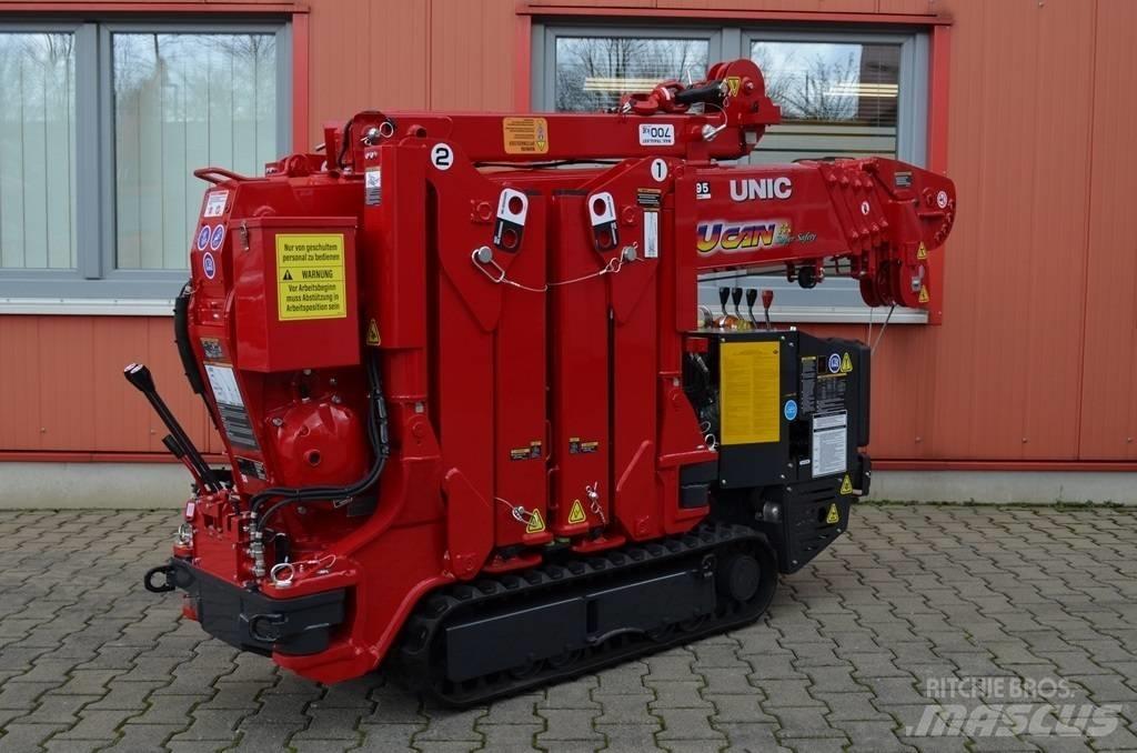 Unic URW-095 Dvigala na gosenicah