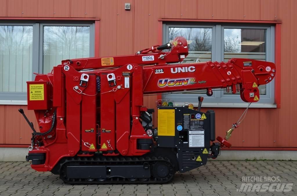 Unic URW-095 Dvigala na gosenicah