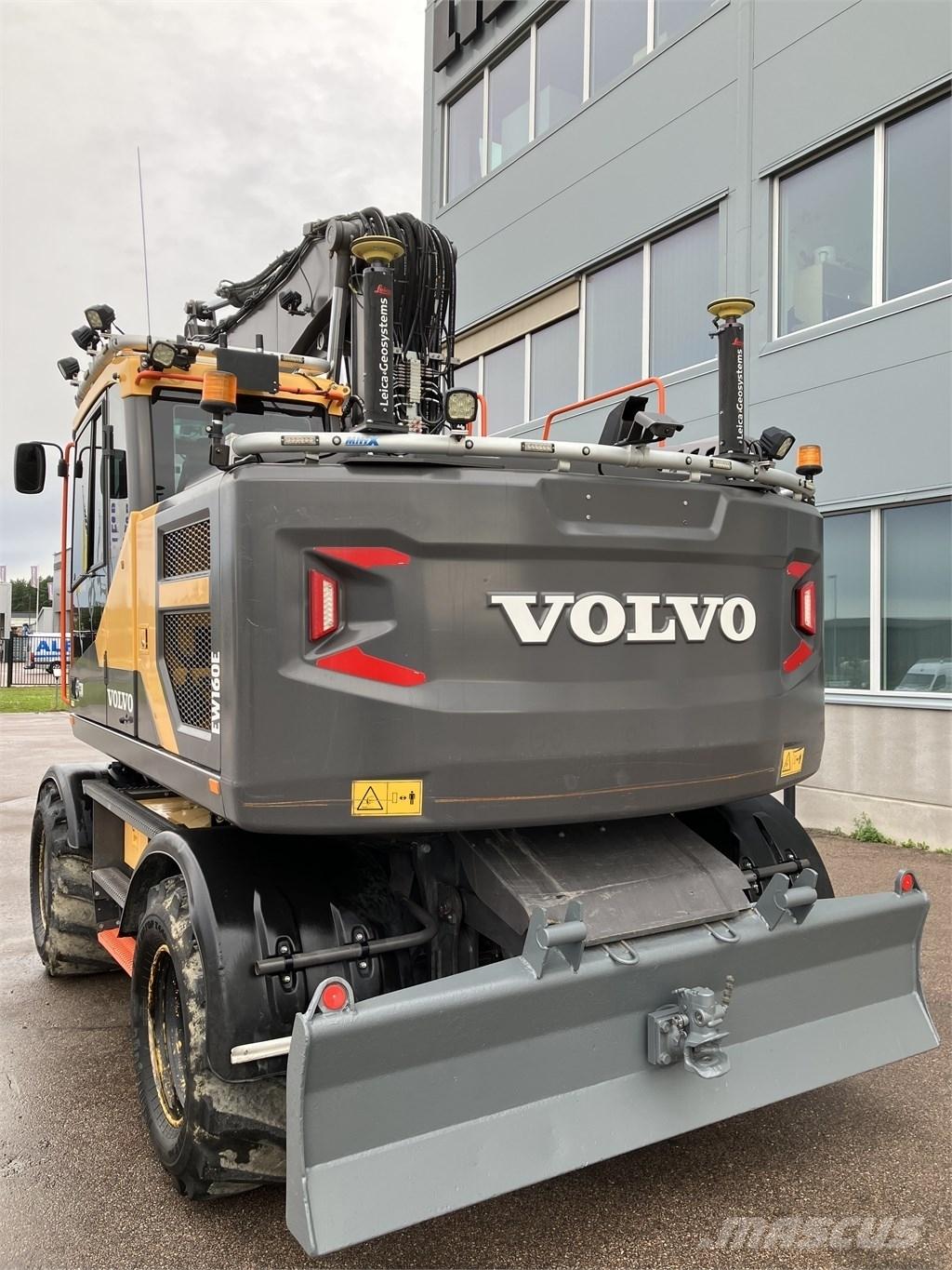 Volvo EW 160 E Bagri na kolesih