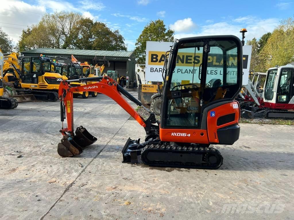 Kubota KX 016-4 Mini bagri <7t