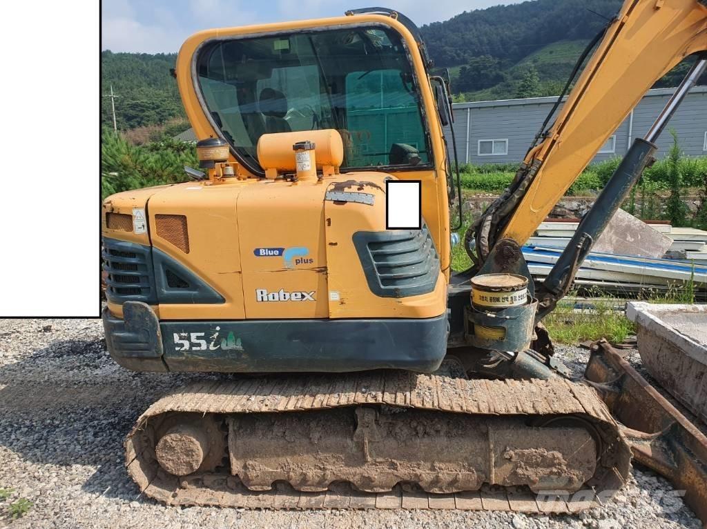 Hyundai Robex 55 Mini bagri <7t
