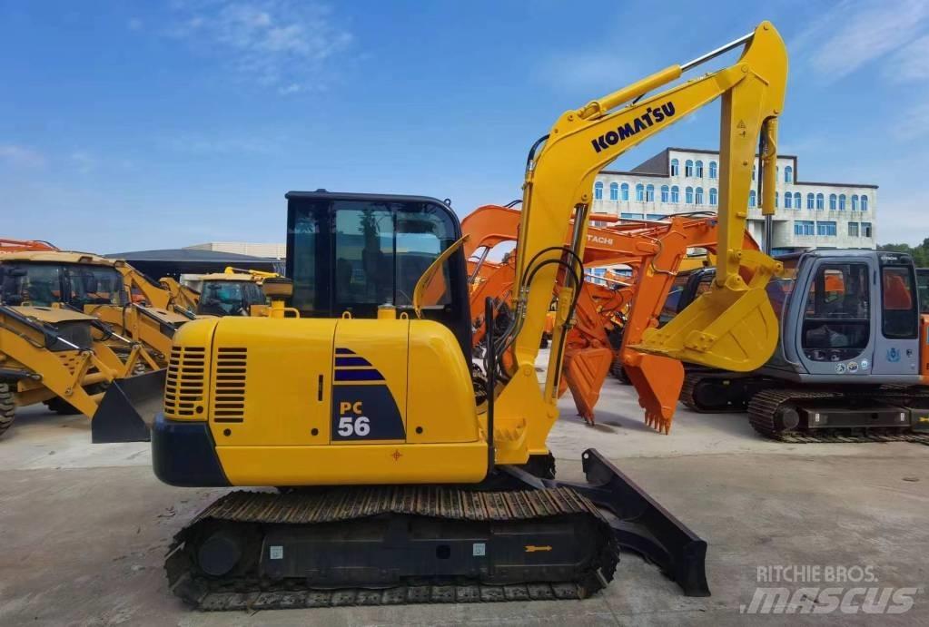 Komatsu PC 56 Bagri goseničarji