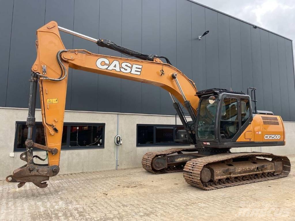 CASE CX 250 D Bagri goseničarji