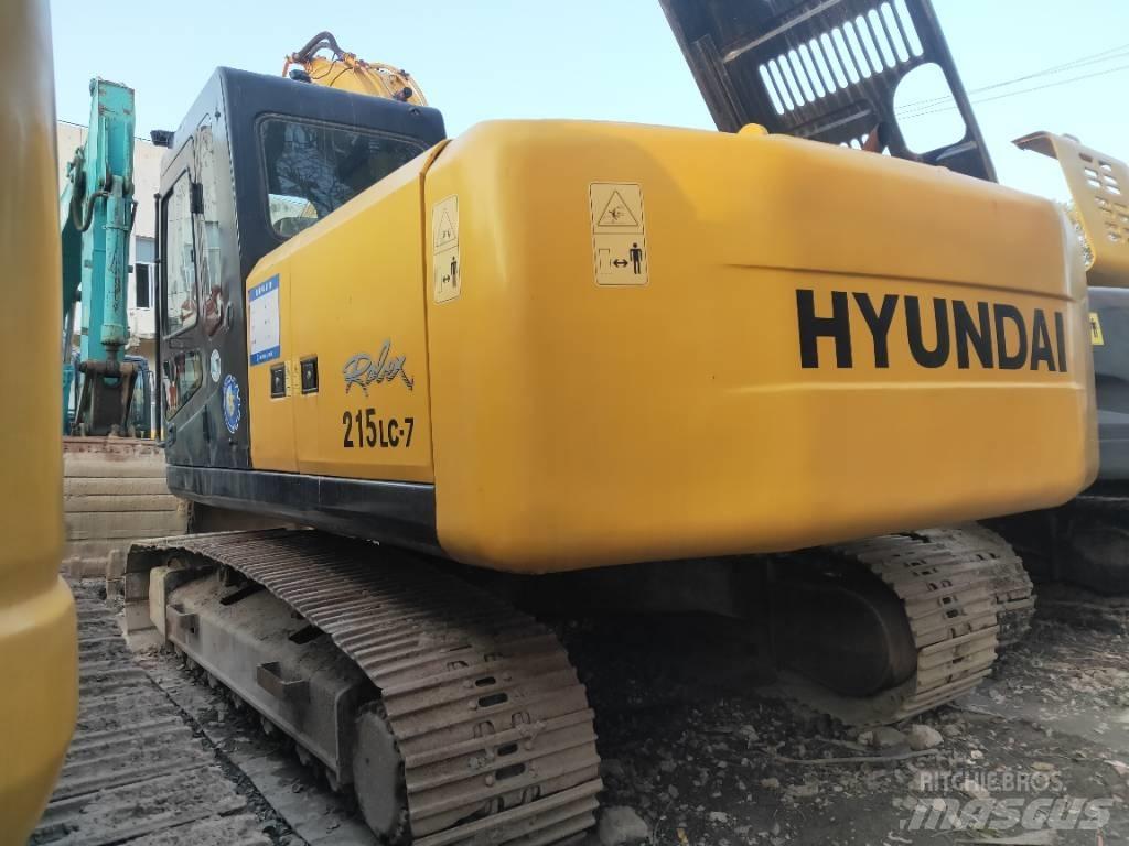 Hyundai R215-7 Bagri goseničarji