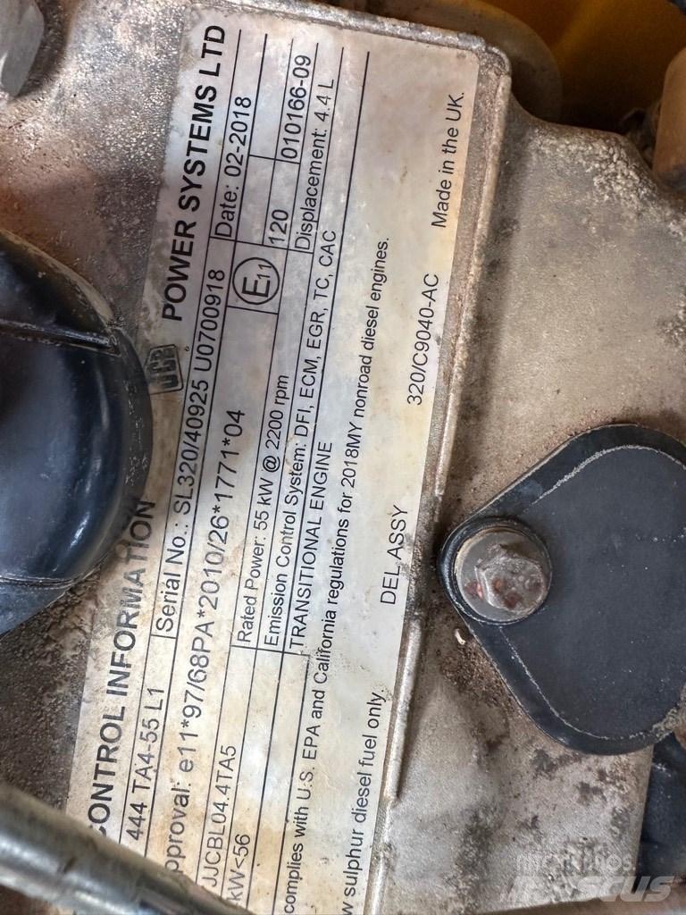 JCB 540-140 Teleskopski viličarji