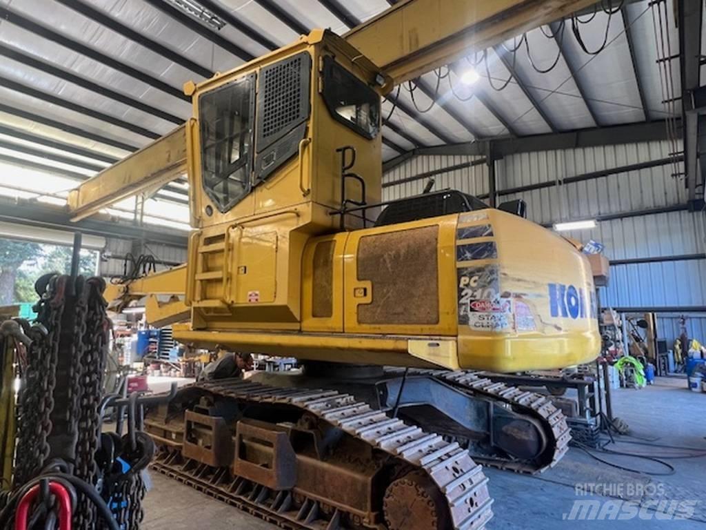 Komatsu PC210LL-10 Nakladalci za les
