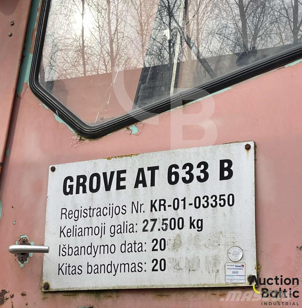 Grove AT 633 B Tovornjaki z žerjavom