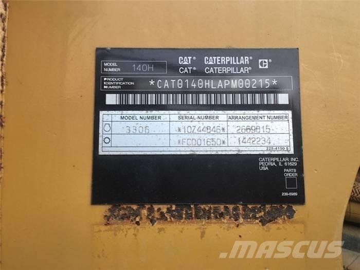 CAT 140 H Grederji