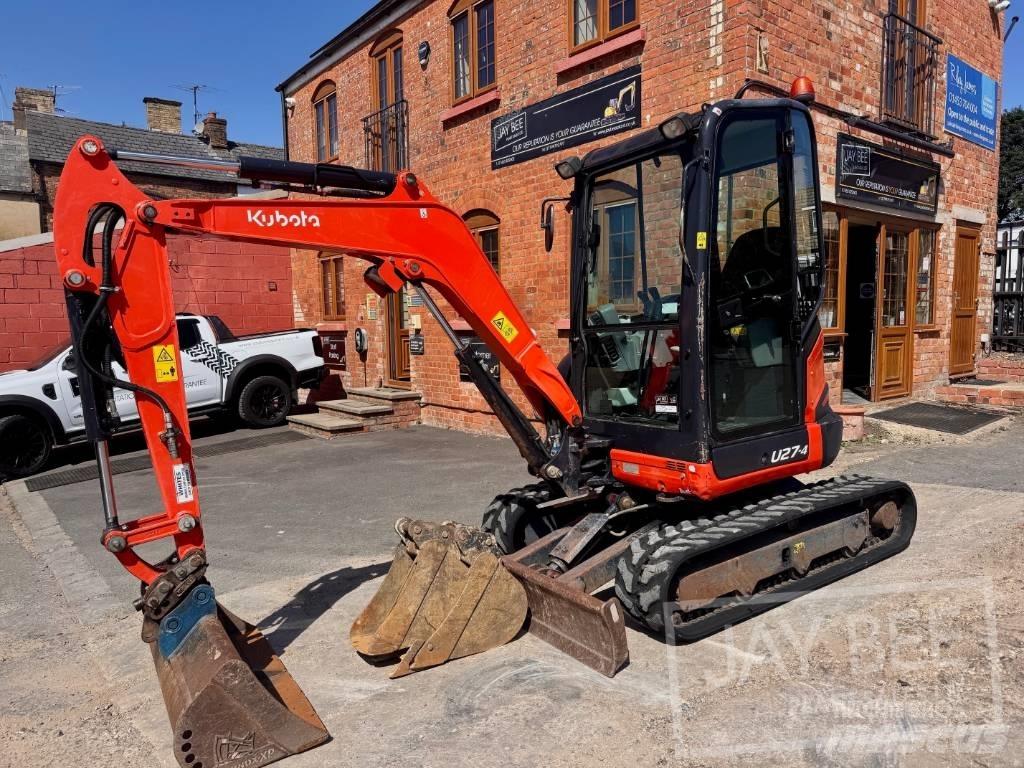 Kubota U 27-4 Mini bagri <7t