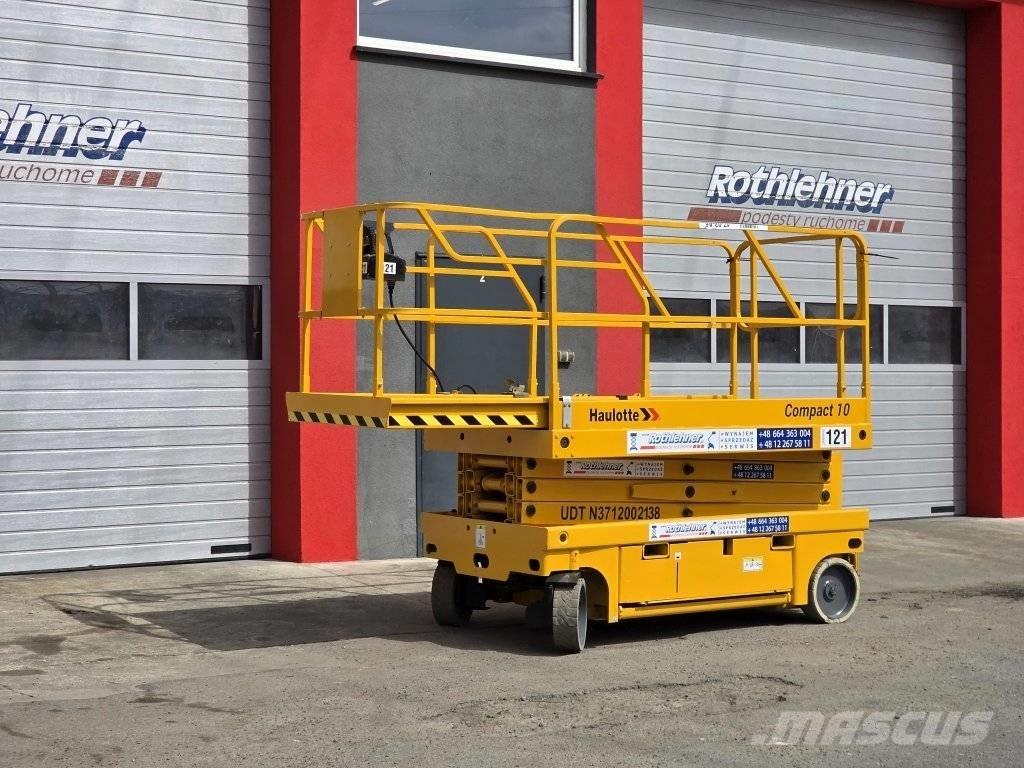 Haulotte Compact 10 Škarjaste dvižne ploščadi