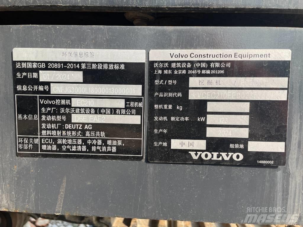 Volvo EC 210 Bagri goseničarji