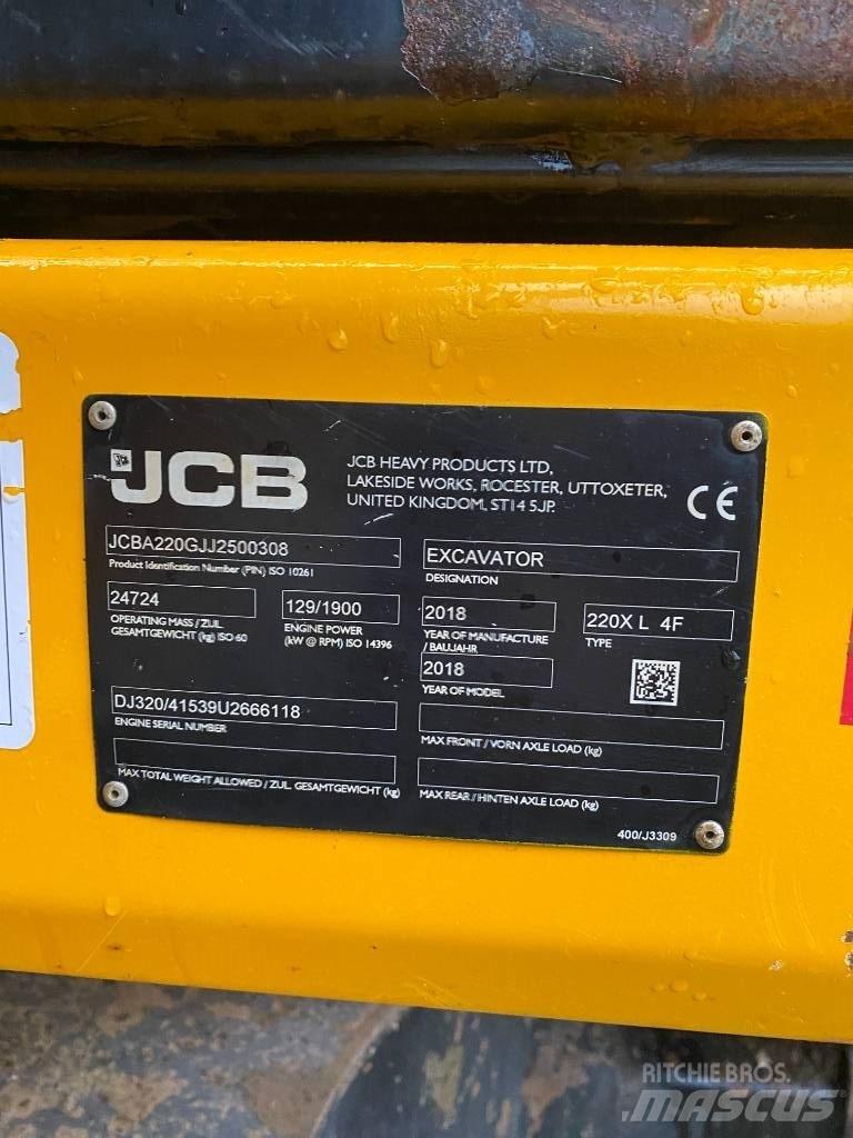 JCB 220 XL Bagri goseničarji