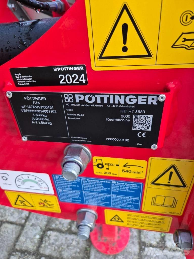 Pöttinger HIT 8680 Obračalniki in zgrabljalniki