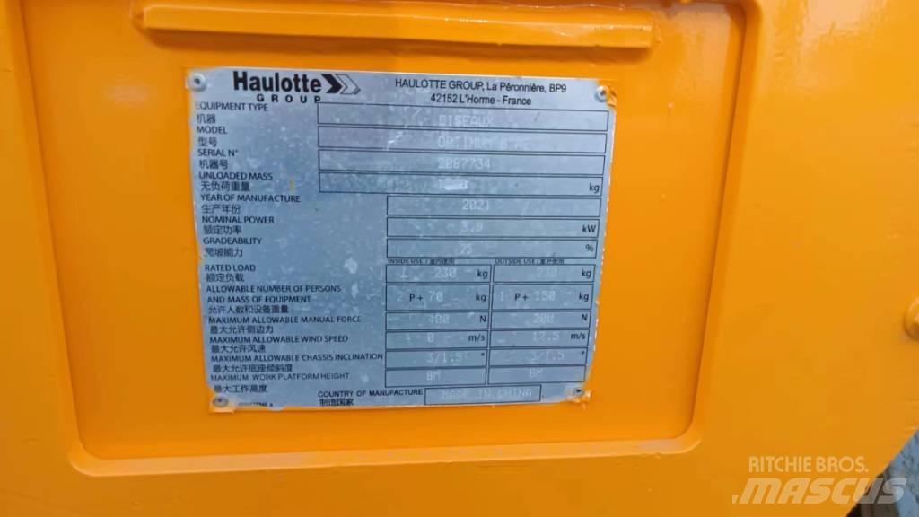 Haulotte OPTIMUM 8 Škarjaste dvižne ploščadi