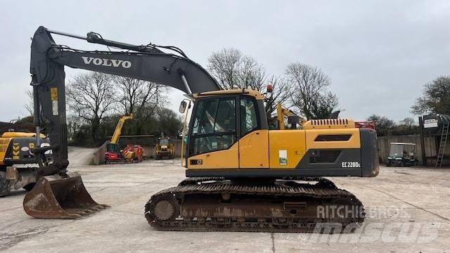 Volvo EC 220 DL Bagri goseničarji