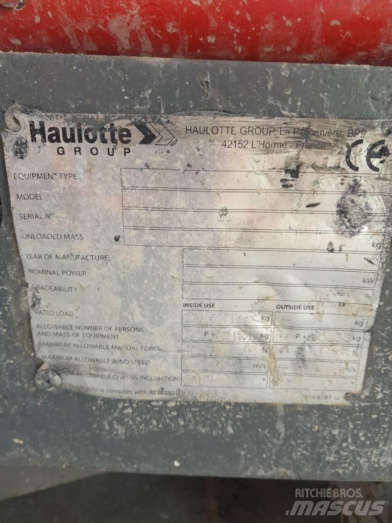 Haulotte Optimum  8 Škarjaste dvižne ploščadi