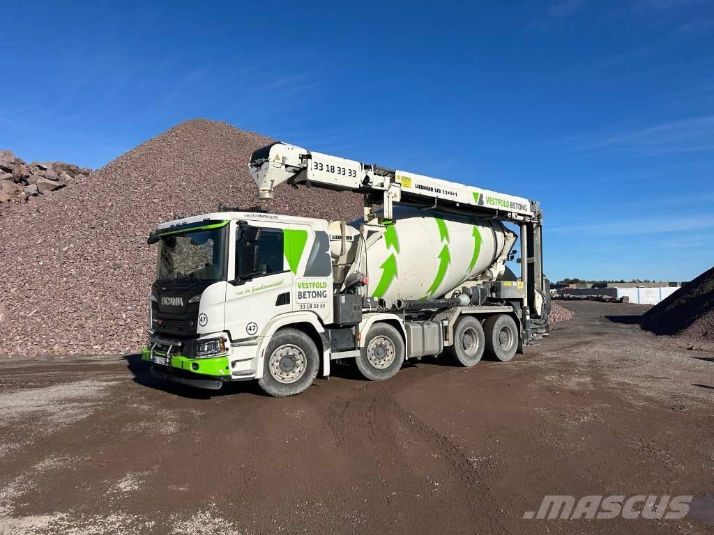 Scania P 500 XT 8x4 Avtomešalci za beton
