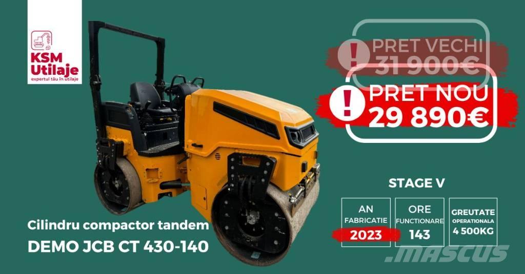 JCB CT430-140 Dvojni valjarji