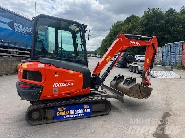 Kubota KX 027 Mini bagri <7t