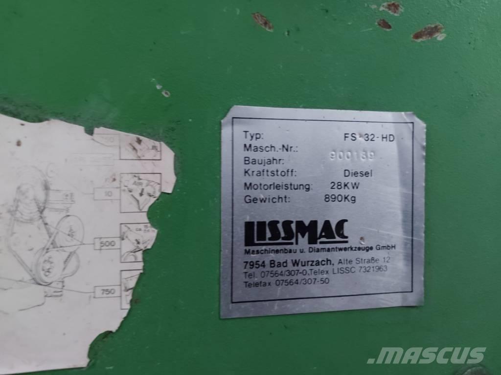 Lissmac FS 32 HD Žage za kamen in beton