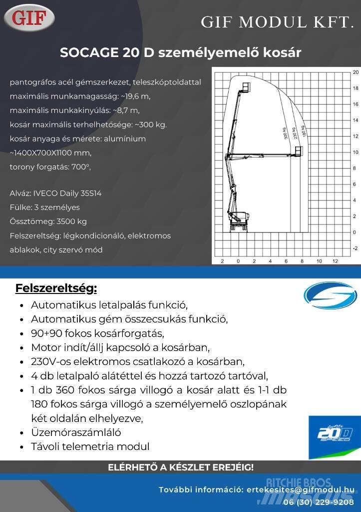 Socage 20D Vertikalna dvigala