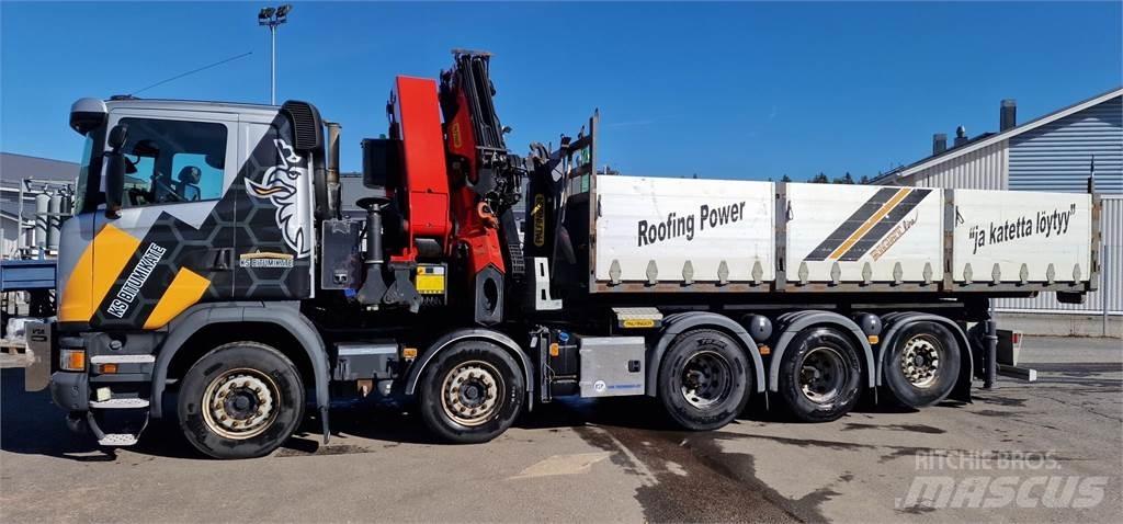 Scania G410 Tovornjaki z žerjavom