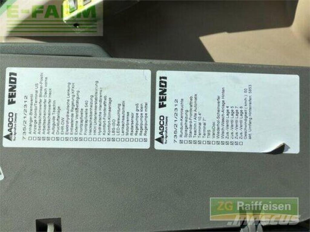 Fendt 720 vario Traktorji