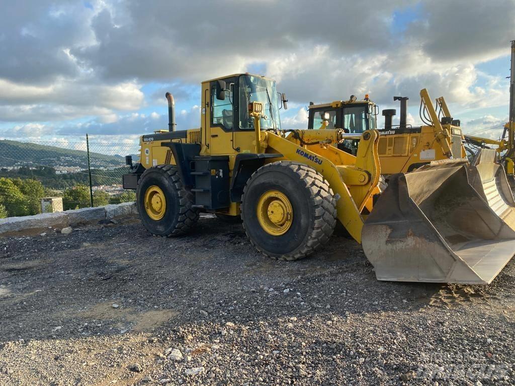 Komatsu WA 470 Kolesni nakladalci
