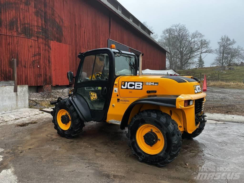 JCB 524-50 Kmetijski teleskopski nakladalci