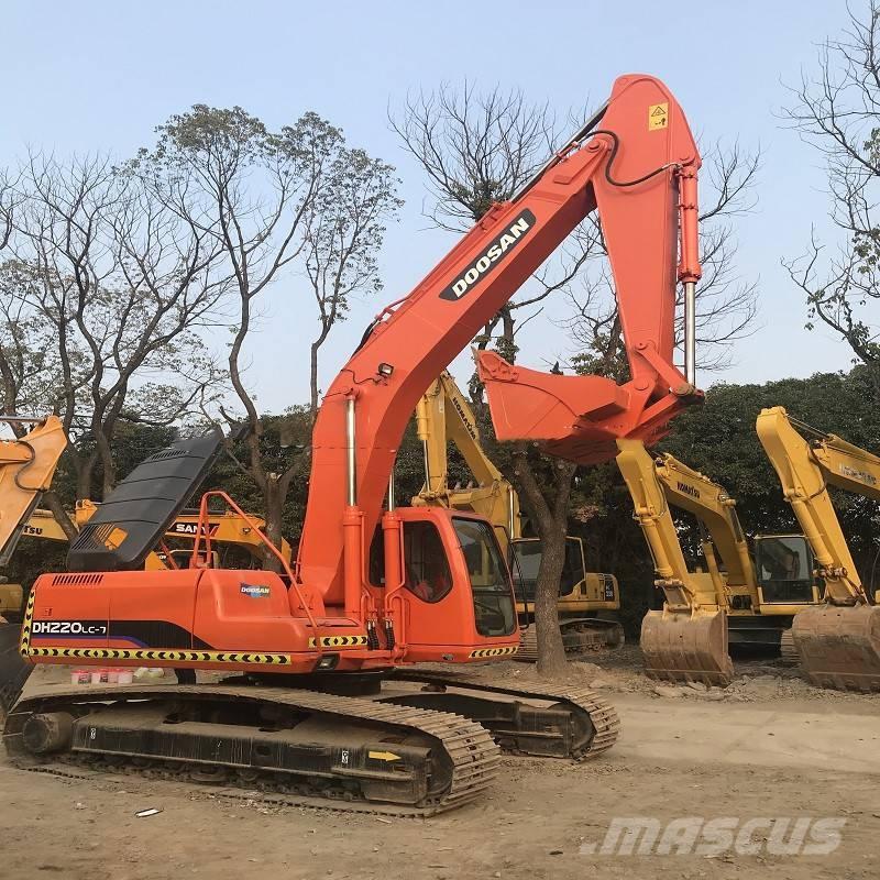 Doosan dh220lc-7 Bagri goseničarji