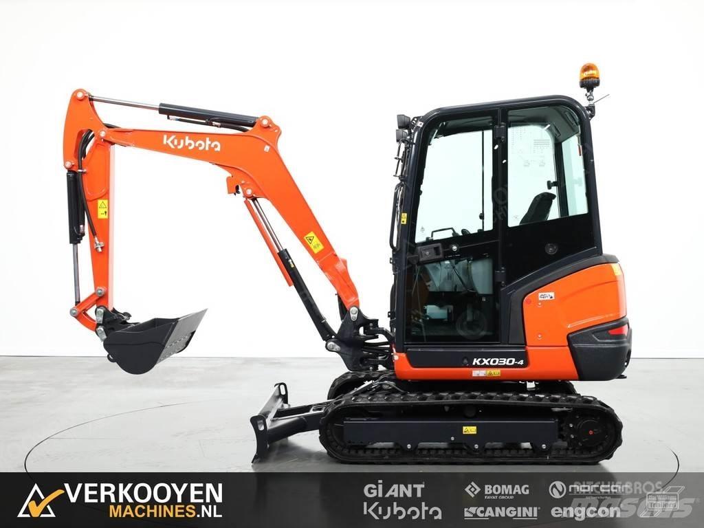 Kubota KX030-4 Mini bagri <7t