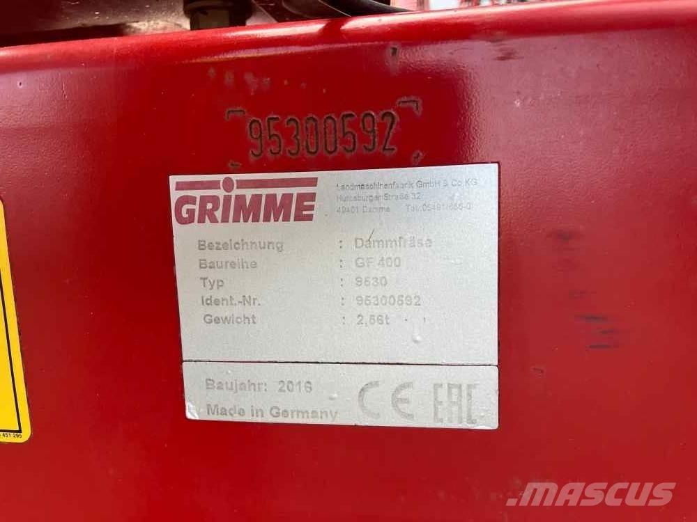 Grimme GF 400 Oprema za pridelovanje krompirja - Drugo