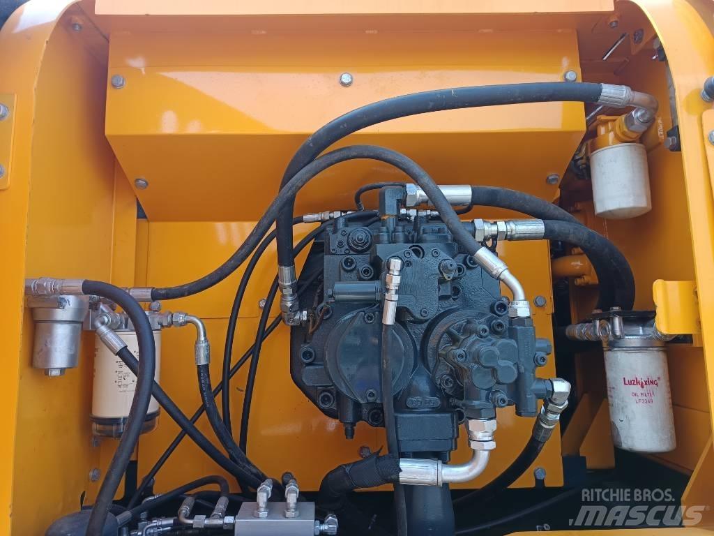 Hyundai R210W Bagri na kolesih