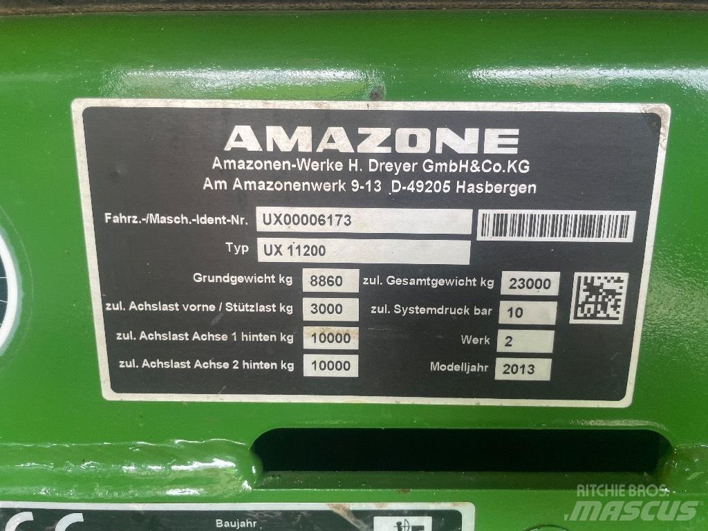 Amazone UX 11200 Vlečne škropilnice