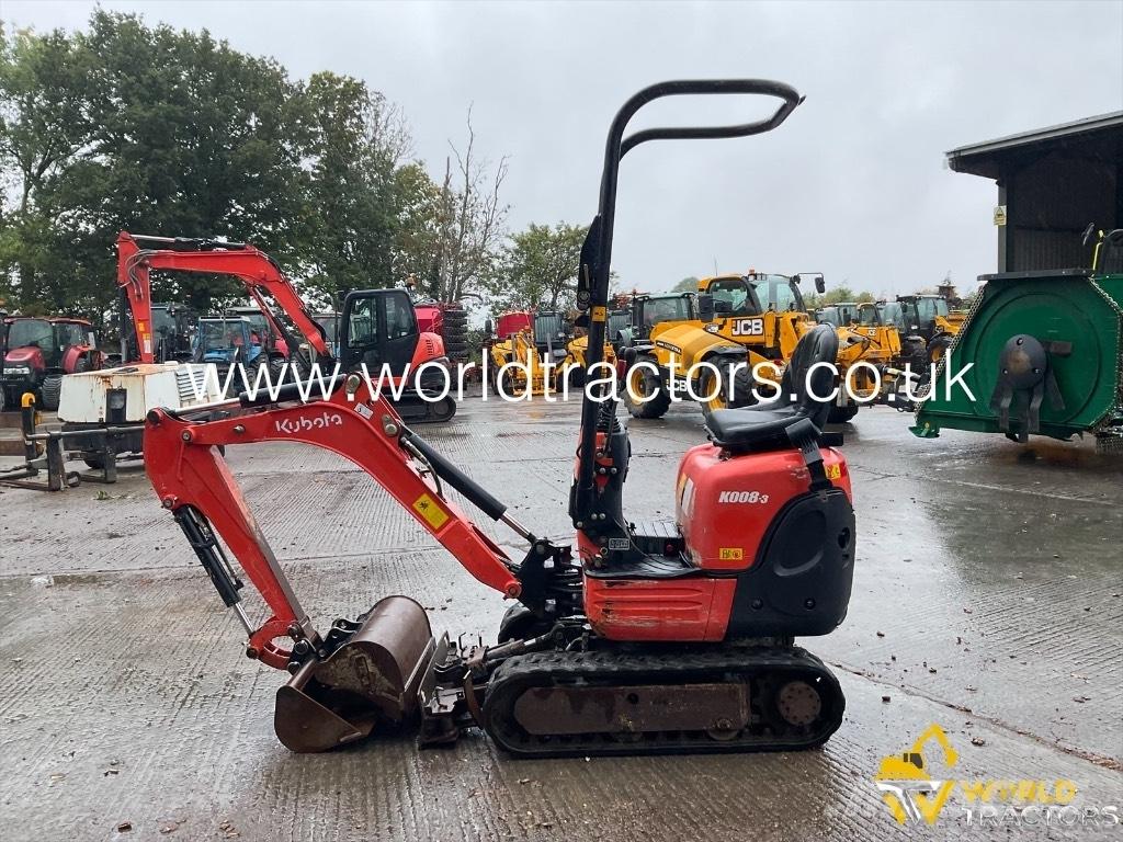 Kubota U 10-3 Mini bagri <7t