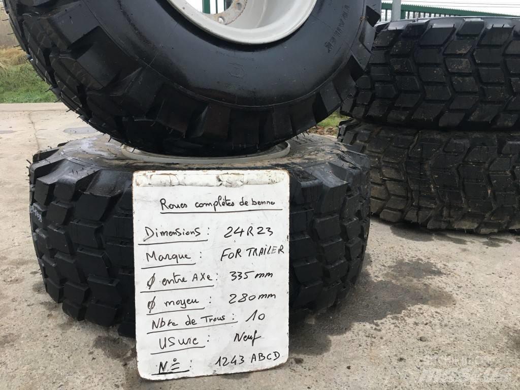  for trailer 24R23 Gume, kolesa in platišča