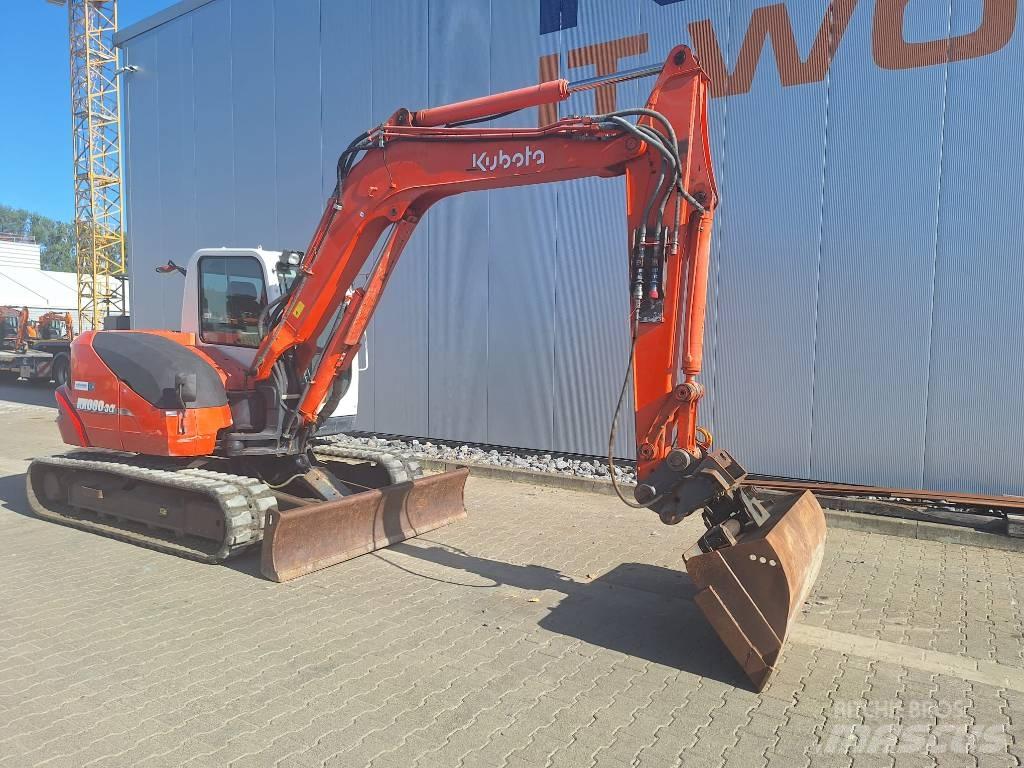 Kubota KX 080-3 Mini bagri <7t