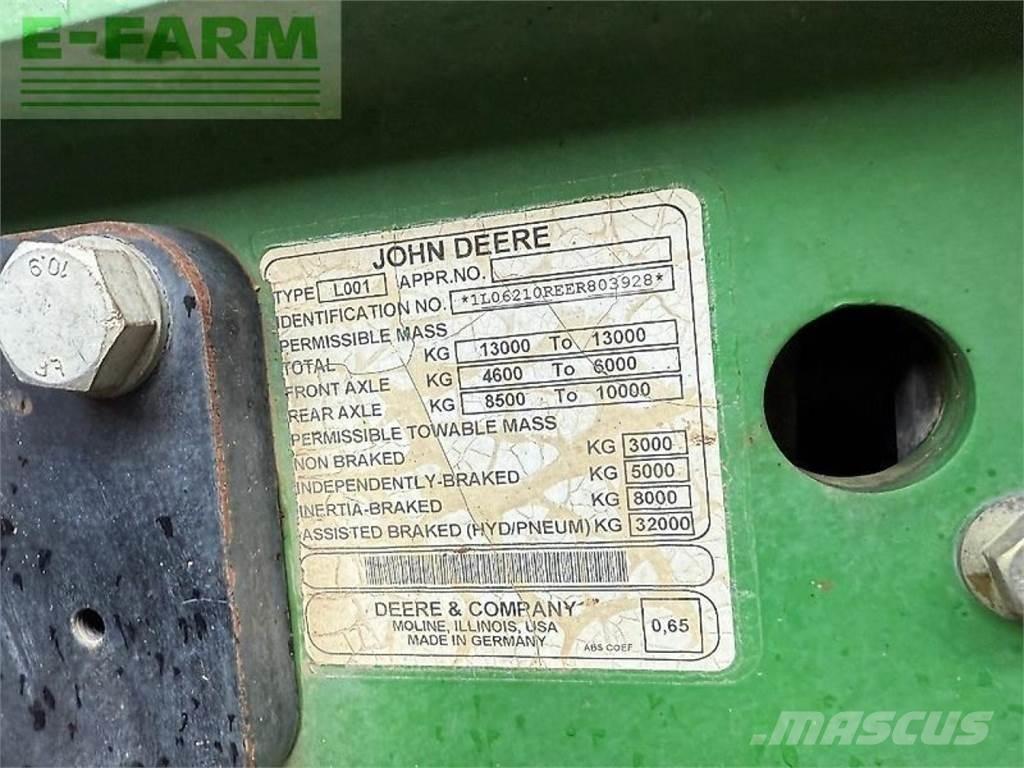 John Deere 6210r Traktorji