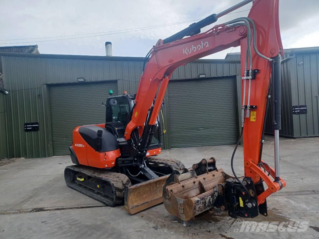 Kubota KX 085-5 Midi bagri 7t – 12t