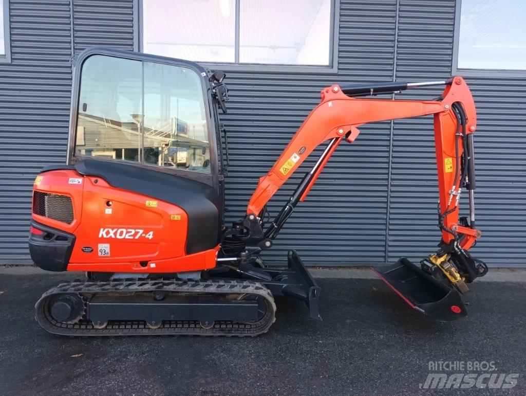 Kubota KX 027-4 Mini bagri <7t