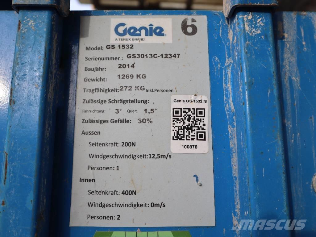 Genie GS 1532 Škarjaste dvižne ploščadi