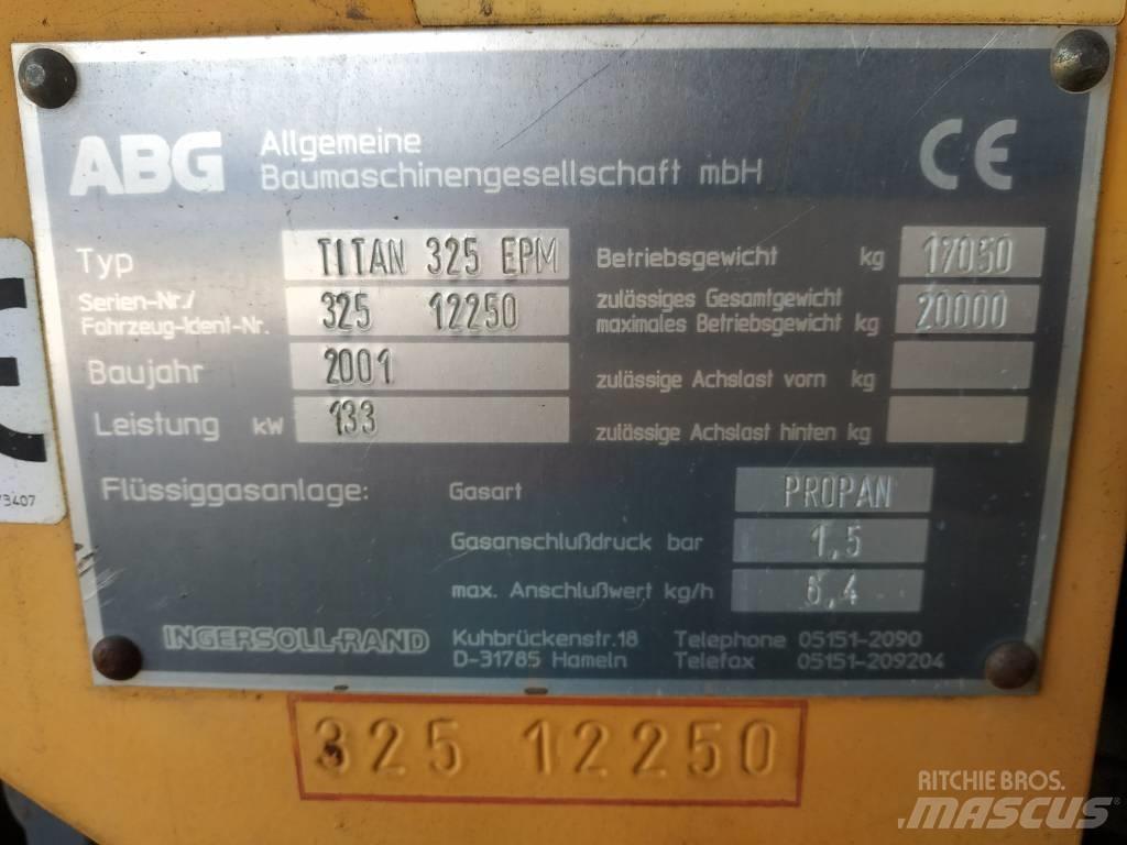 ABG Titan 325 EPM Asfaltni finišerji