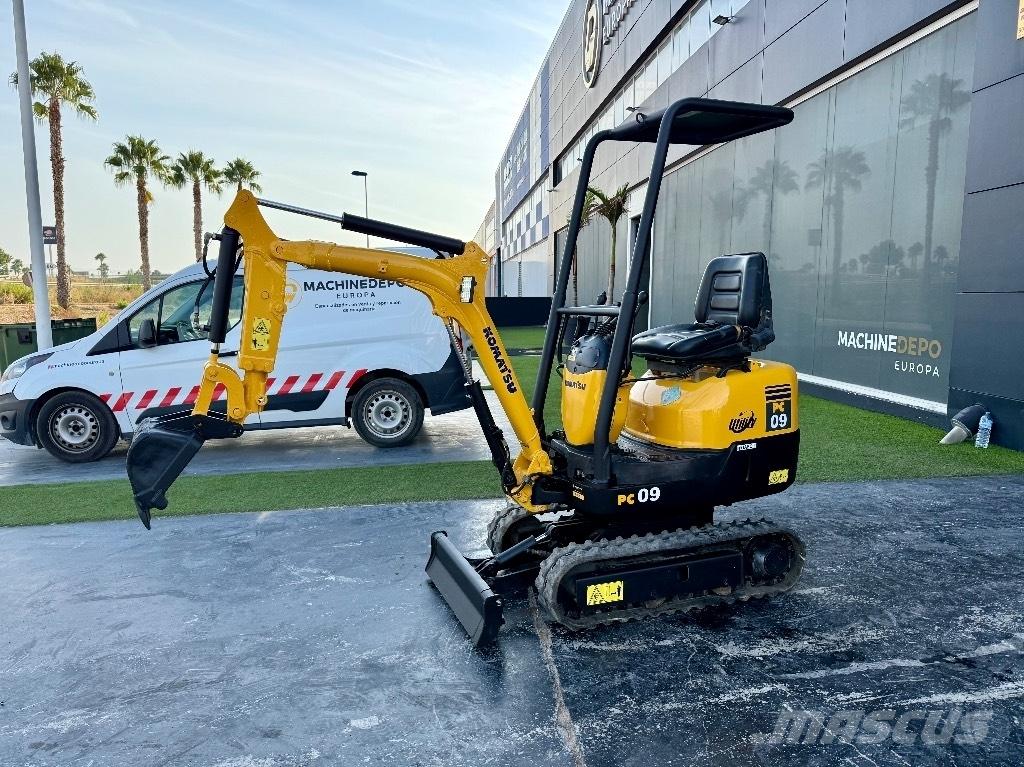 Komatsu PC 09-1 Mini bagri <7t