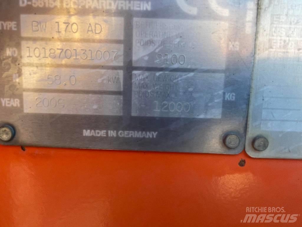 Bomag BW 170 AD Dvojni valjarji